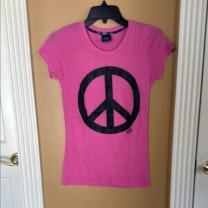 PINK Victoria's Secret Bright Pink Tee